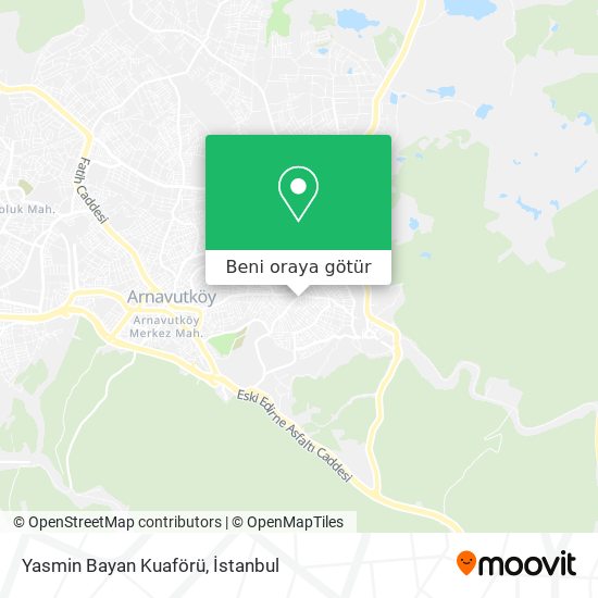 Yasmin Bayan Kuaförü harita