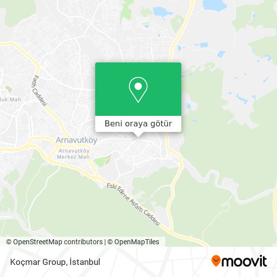 Koçmar Group harita