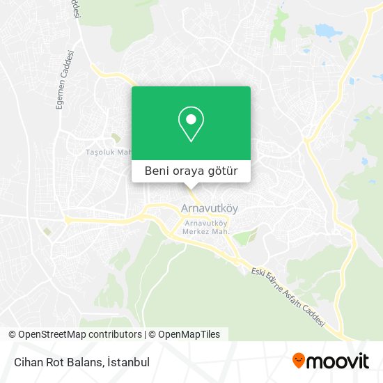 Cihan Rot Balans harita