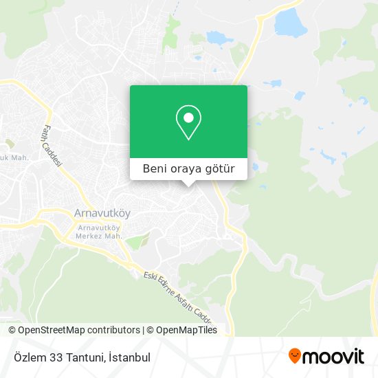 Özlem 33 Tantuni harita