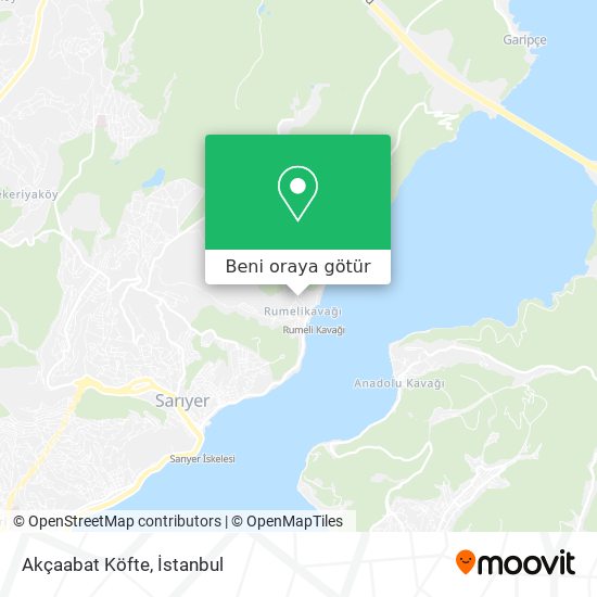 Akçaabat Köfte harita