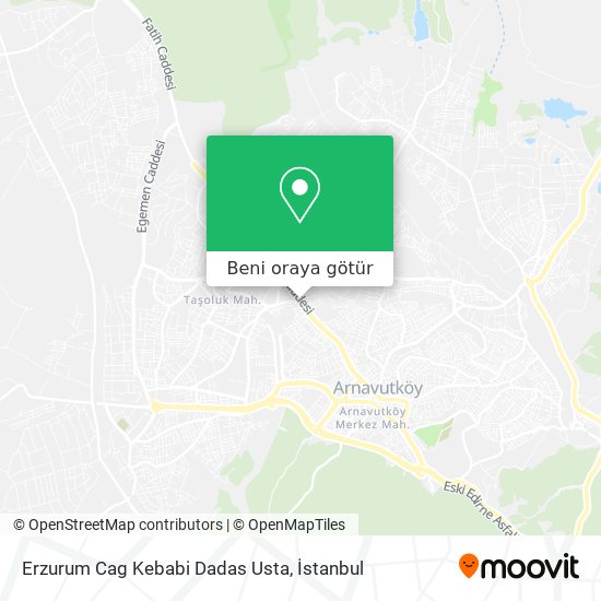 Erzurum Cag Kebabi Dadas Usta harita