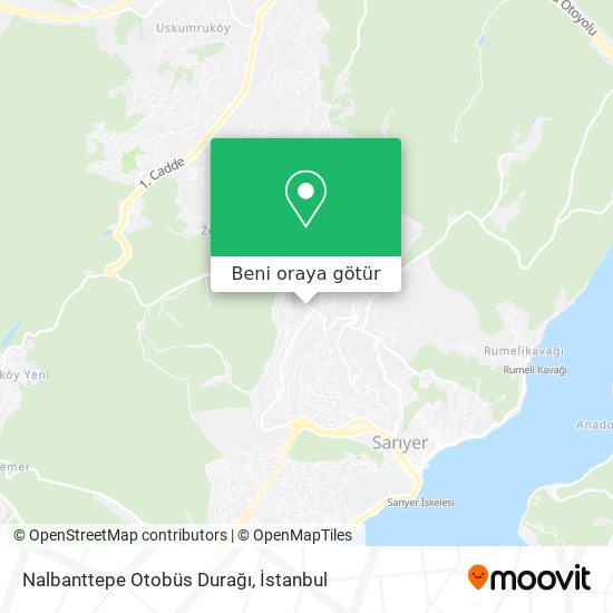 Nalbanttepe Otobüs Durağı harita