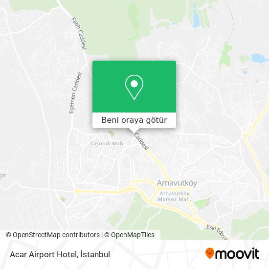 Acar Airport Hotel harita