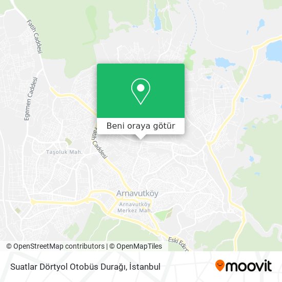Suatlar Dörtyol Otobüs Durağı harita