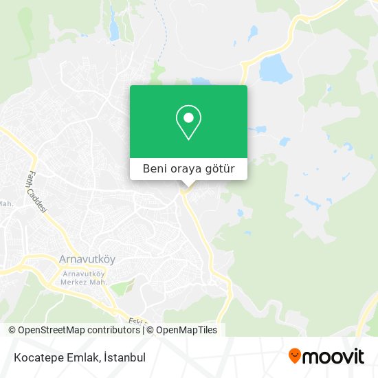 Kocatepe Emlak harita