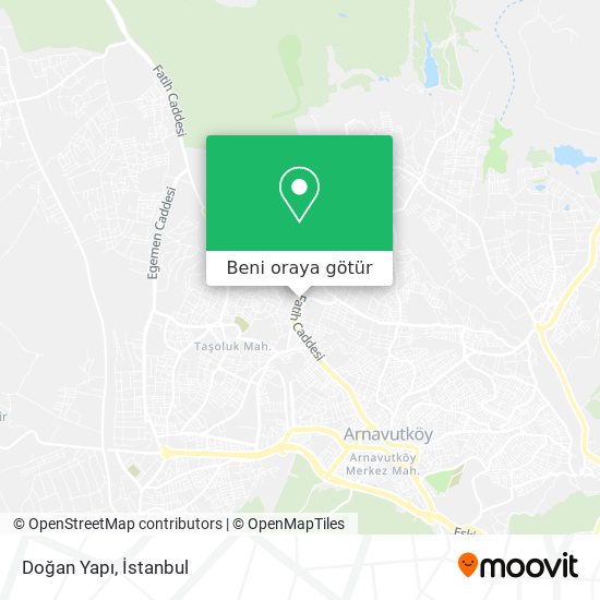Doğan Yapı harita