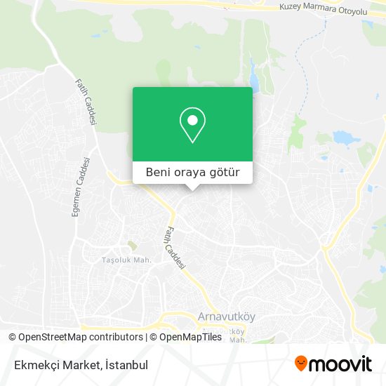 Ekmekçi Market harita