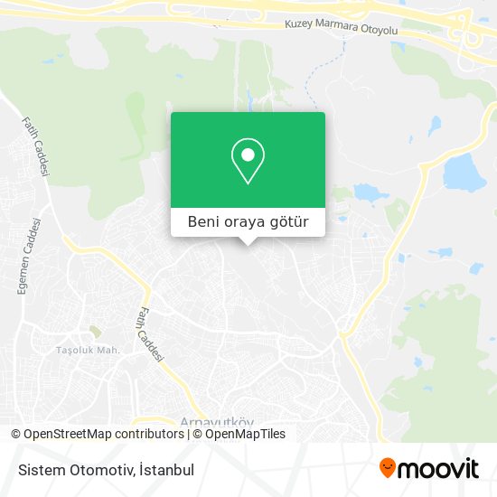 Sistem Otomotiv harita