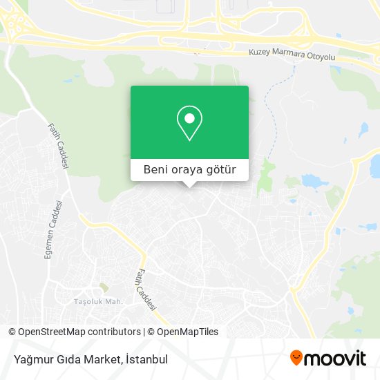 Yağmur Gıda Market harita
