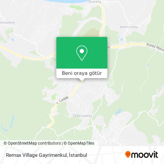 Remax Village Gayrimenkul harita