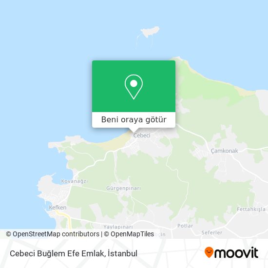Cebeci Buğlem Efe Emlak harita