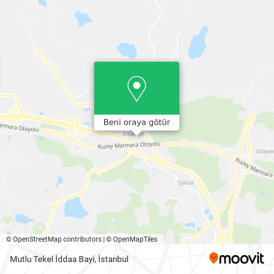 Mutlu Tekel İddaa Bayi harita
