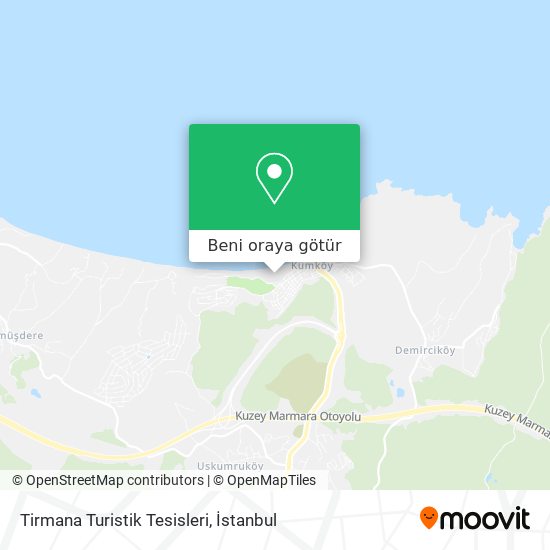 Tirmana Turistik Tesisleri harita