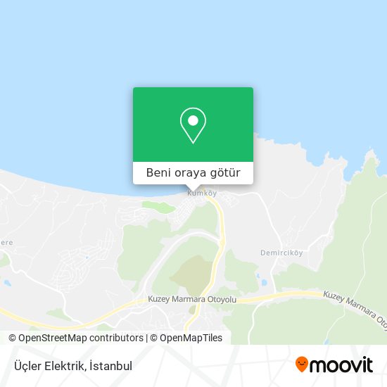 Üçler Elektrik harita