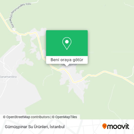 Gümüşpinar Su Ürünleri harita