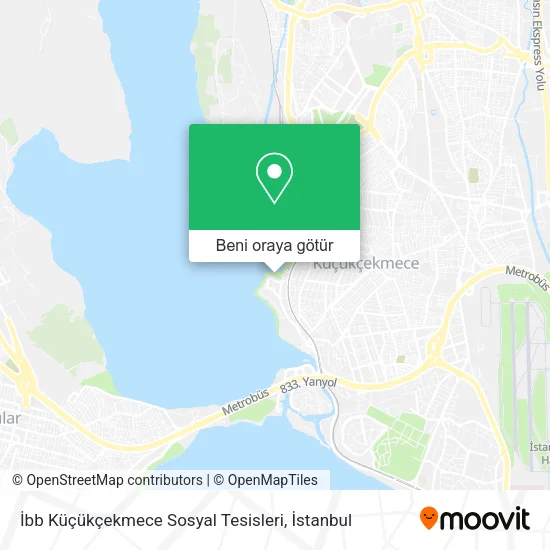 İbb Küçükçekmece Sosyal Tesisleri harita