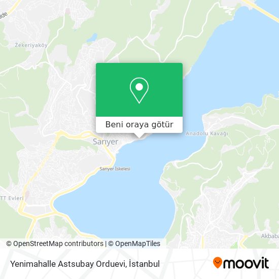 Yenimahalle Astsubay Orduevi harita