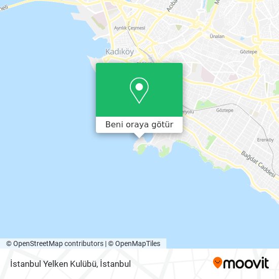 İstanbul Yelken Kulübü harita