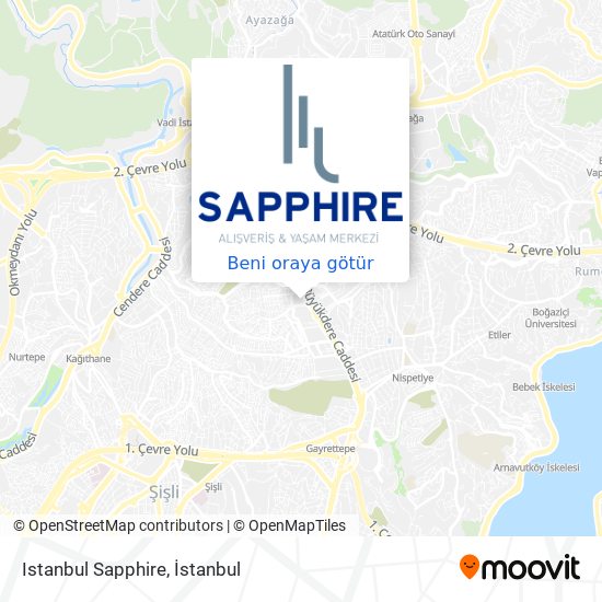Istanbul Sapphire harita