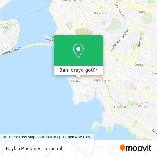 Baylan Pastanesi harita