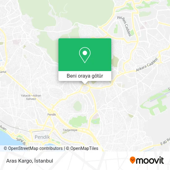 Aras Kargo harita