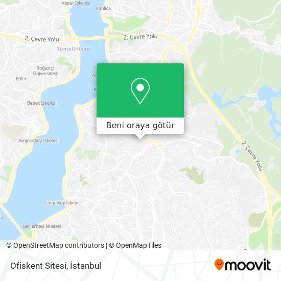 Ofiskent Sitesi harita