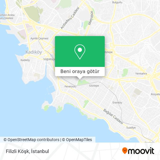 Filizli Köşk harita