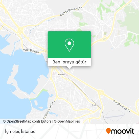 İçmeler harita