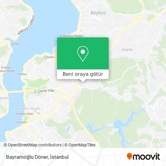 Bayramoğlu Döner harita