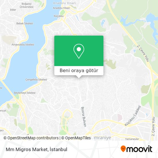 Mm Migros Market harita