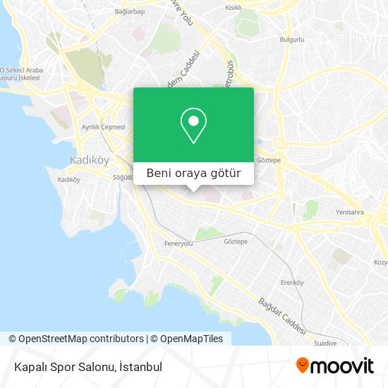 Kapalı Spor Salonu harita
