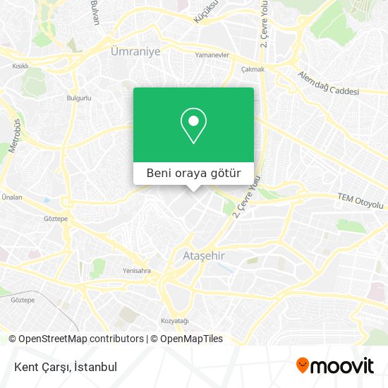 Kent Çarşı harita