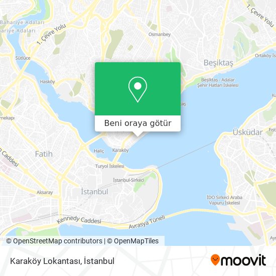 Karaköy Lokantası harita