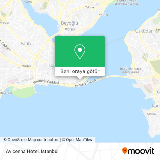 Avicenna Hotel harita