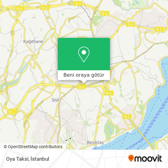 Oya Taksi harita