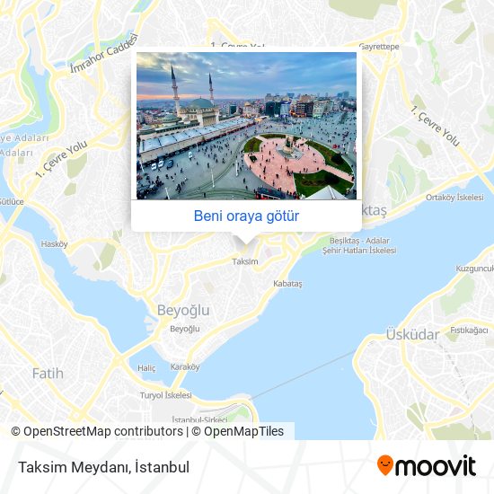 Taksim Meydanı harita