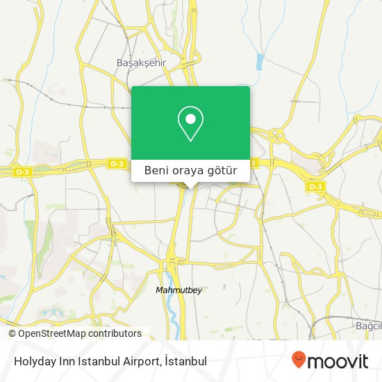 Holyday Inn Istanbul Airport harita