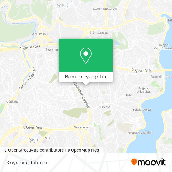 Köşebaşı harita
