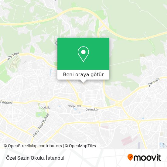 Özel Sezin Okulu harita