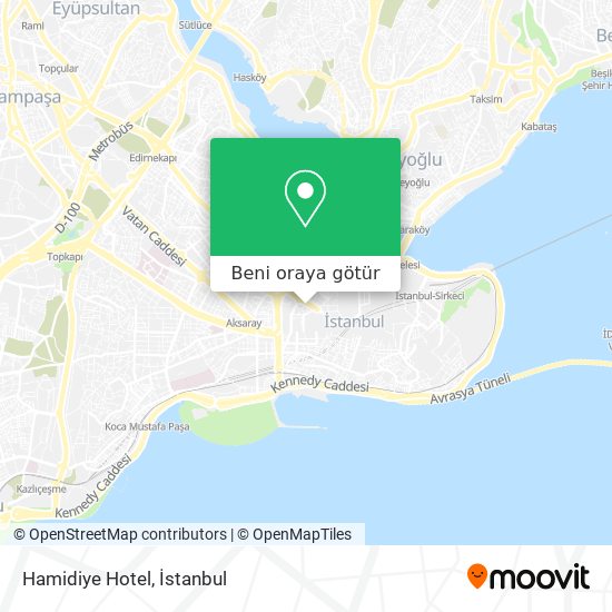 Hamidiye Hotel harita