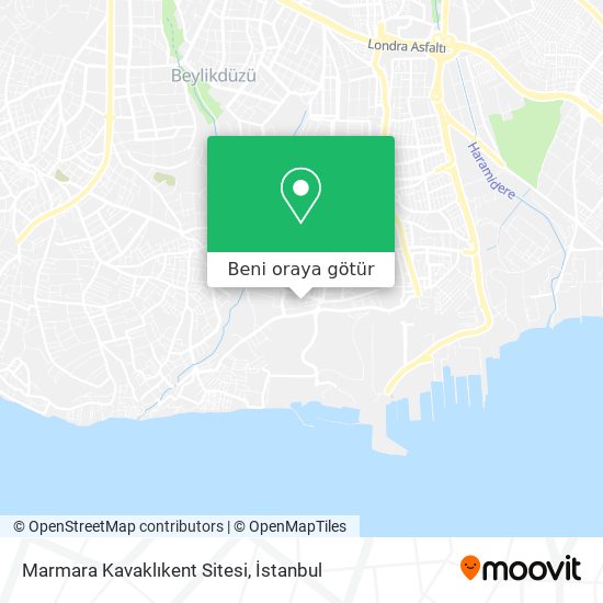 Marmara Kavaklıkent Sitesi harita