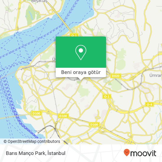 Barıs Manço Park harita