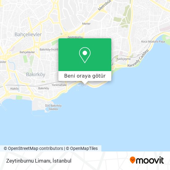 Zeytinburnu Limanı harita
