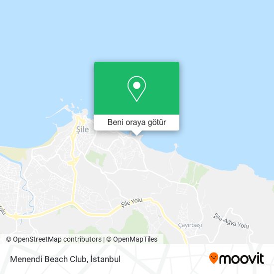 Menendi Beach Club harita