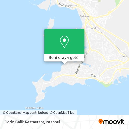 Dodo Balik Restaurant harita