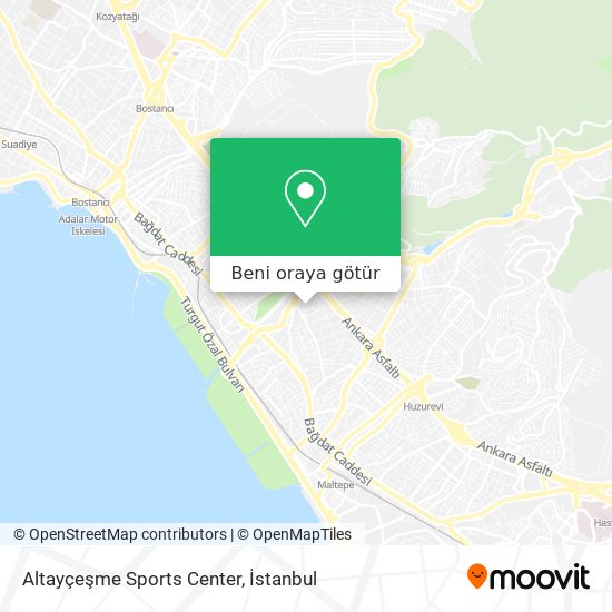Altayçeşme Sports Center harita