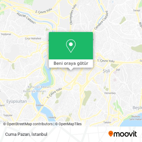 Cuma Pazarı harita