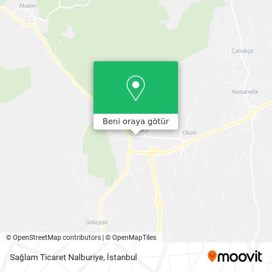 Sağlam Ticaret Nalburiye harita