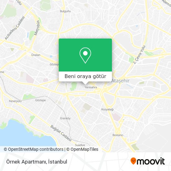 Örnek Apartmanı harita